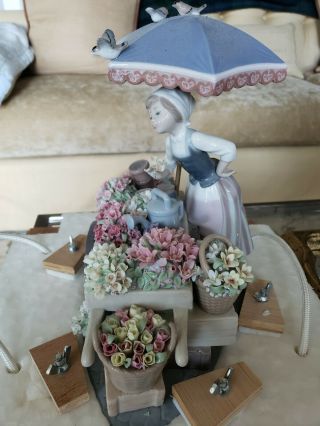 LLADRO Flowers of The Season Woman Sculpture 01001454 - No box 4