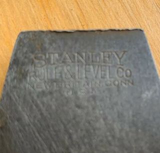 STANLEY 10 1/2 CARRIAGE MAKERS RABBET PLANE TYPE 1 WITH ADJUSTABLE SOLE 10