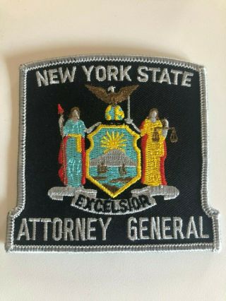 Old York State Attorney General Police Patch