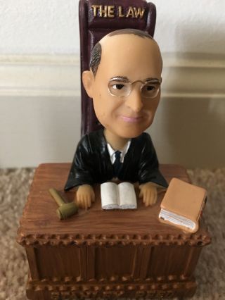 Stanley Reed Bobblehead Green Bag Supreme Court Justice -