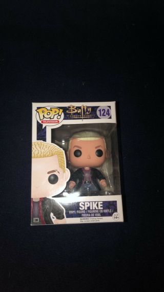 Funko Pop Buffy The Vampire Slayer - Spike (vaulted) W/ Box