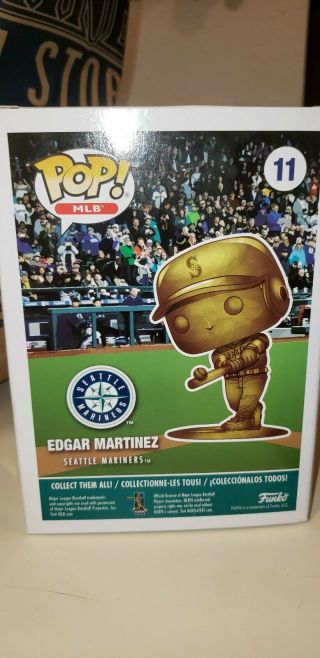 Funko Pop Bronze Edgar Martinez.  Only 11 Out There