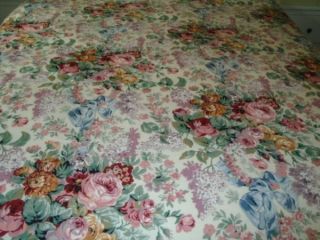 Ralph Lauren ' Allison ' Floral Queen/Full Duvet Cover 100 Cotton 3
