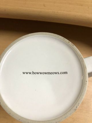 Golden Retriever Large Ceramic Coffee Mug/Cup Bow wow Meows 5