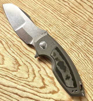Custom Knife Factory Ckf Peace Duke M390 Steel