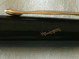 Montblanc Earnest Hemingway,  Writers Series,  Limited Edition Ballpoint pen 2