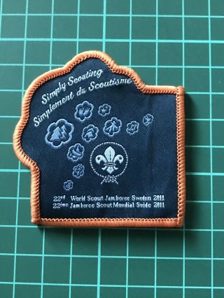 Boy Scout 2011 World Scout Jamboree Participant badge 2