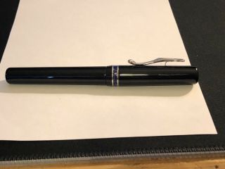 Visconto Voyager Fountain Pen 18kt Med Nib Blue Lapis