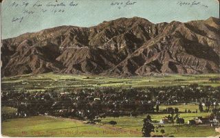 Pasadena,  California - Mt.  Lowe - Hotel Raymond View - 1906