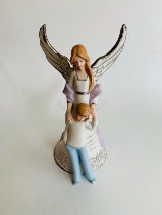 Bradford Exchange,  2004,  Angel,  Music Box.  Sons Are Gifts To Treasure Forever