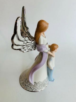 Bradford Exchange,  2004,  Angel,  Music Box.  Sons are Gifts to Treasure Forever 3