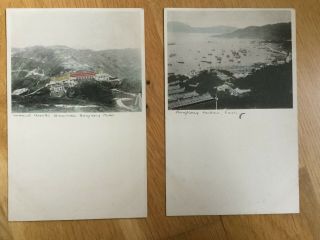 HONG KONG 20 Postcards Early 1900s.  Colour tinted Not. 10