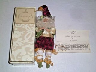2002 Mark Roberts “mistletoe Fairy” Limited Edition Fairy Christmas Ornament Box