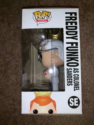 Freddy Funko Fundays Pop Ad Colonel Sanders KFC LE 450.  Sdcc 2019.  On Hand 2