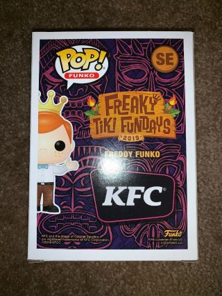 Freddy Funko Fundays Pop Ad Colonel Sanders KFC LE 450.  Sdcc 2019.  On Hand 3