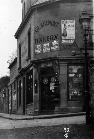 Claremont Bakery,  Fairfield Road,  Bath - Great Ads Fry 