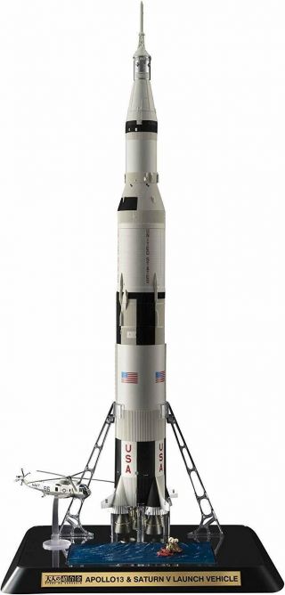 1/144 Otona no Chogokin Apollo 13 & Saturn V Rocket Die - cast BANDAI 2