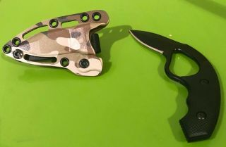 Limited Edition Colonel Blades Lowvz Knife With Camo Holster -