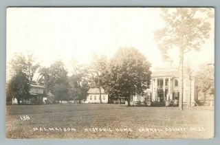 Malmaison Mansion Greenwood Mississippi Rppc Carroll County Ms Antique Photo 