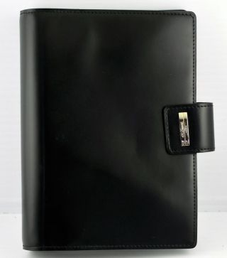 S.  T.  Dupont Leather Large Organizer Diaries Notes Clasp Closure Retailed $390