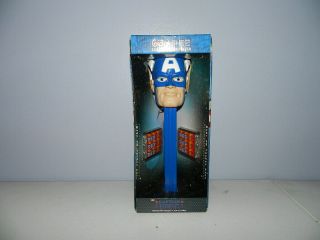 Marvel Captain America Giant Pez Candy Roll Dispenser