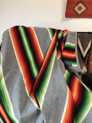Pendleton Beaver State Striped Wool Blanket