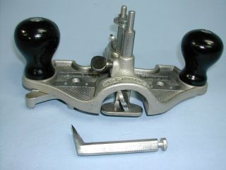 Extra Stanley No.  71 Router Plane with 2 Cutters,  USA 3