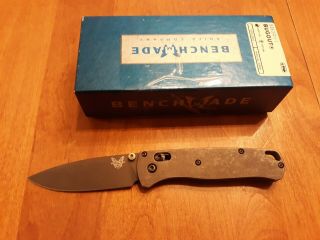 Benchmade Bugout Rockscale Designs Titanium Scales And Backspacer Folding Knife