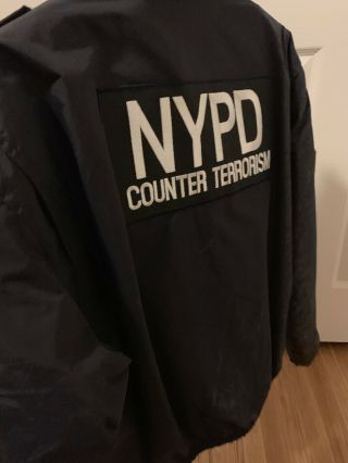 NYPD COUNTERTERRORISM BUREAU CTB 5.  11 TACTICAL JACKET XL YORK CITY POLICE 4