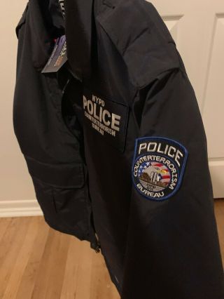 NYPD COUNTERTERRORISM BUREAU CTB 5.  11 TACTICAL JACKET XL YORK CITY POLICE 5