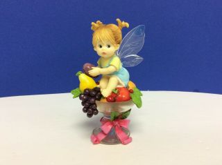 My Little Kitchen Fairies Sugar Plum Fairie Year 2004 Figurine