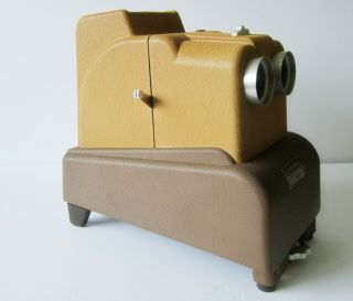 Restored View - Master 3 Inch Stereo - Matic 500 3 - D Projector With Halogen Light