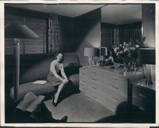 1946 Photo Miss America Comfort Cargo Ships Stateroom Ss President