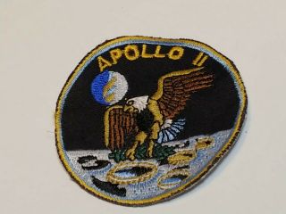 Apollo 11 Vintage Embroidered 2.  5 " Patch Eagle Moon Landing Space Program