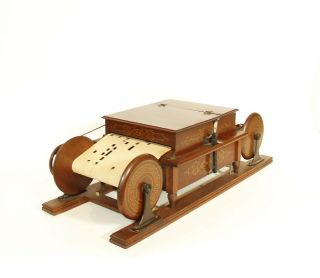 c.  1878 Mechanical Organette 2 - Spool Roller Organ,  Uncommon 8