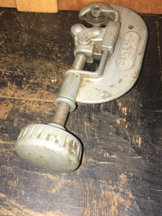 Vintage General No.  120 Tubing Pipe Cutter Made in USA 5
