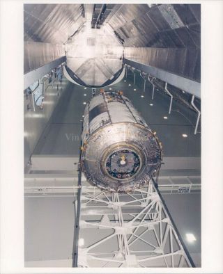 2000 Press Photo Nasa Kennedy Space Center Fl Shuttle Mission Lab Vintage 8x10