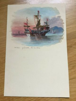 CHINA 20 Lovely hand coloured Postcards Waterlow & Sons Early 1900s V.  g.  c. 7