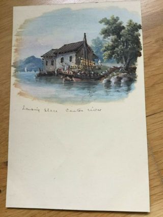CHINA 20 Lovely hand coloured Postcards Waterlow & Sons Early 1900s V.  g.  c. 8