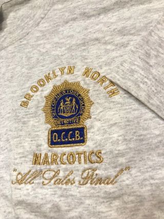 Nypd Brooklyn North Narcotics Organized Crime Control Bureau Police Shirt