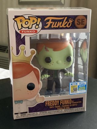 Sdcc 2019 Freaky Tiki Funko Fundays 2019 Pop Freddy Funko As Frankenstein Le350