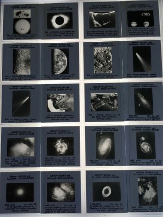 Vintage Photo/Slides Mt Wilson Palomar Observatories Outer Space 1915 - 1960 5