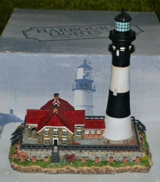 Harbour Lights Great Lighthouses Fire Island York Ny 448 2003 Signed