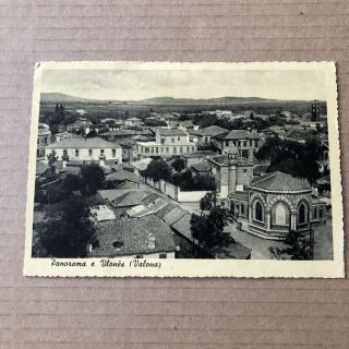 O) Postcard Albania Italy Italian Occupation Valona Field Post Office 52 14.  7.  41