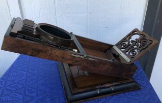 H.  J.  Lewis 1875 Deluxe Stereo Graphoscope Stereoscope viewer stereoview repair 2