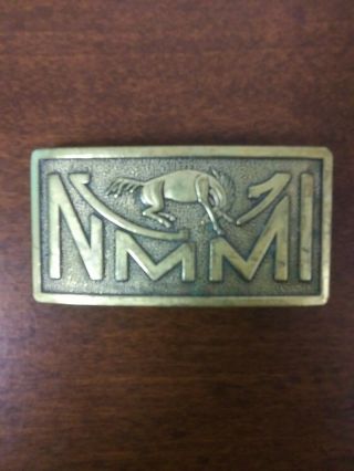 Mexico Military Institute - Belt Buckle