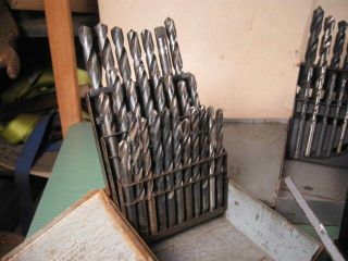 OLD MACHINIST TOOLS MACHINING DRILL BITS INDEXES GROUP 6