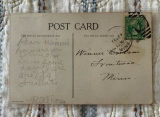 1912 Antique Woman Suffrage Anti Votes For Women Postcard Cat Suffragette 2