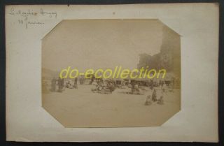 VIETNAM HONGAY photo 1898 market indochina indochine 2