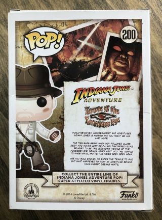 Funko Pop Indiana Jones 200 Indiana Jones Adventure - Disney Parks Exclusive 2